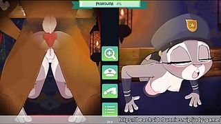 Animated wool adorned honeys with meaty tits are groaning while getting torn up hard, because it feels superb