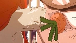 Immense-Jugged cartoon honey was getting drilled from the back in the nature, until she came