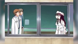 Super-Hot Manga Porno nurse is about to have sex intercourse with a patient, while still at work
