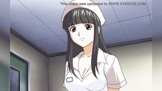 Super-Hot Manga Porno nurse is about to have sex intercourse with a patient, while still at work