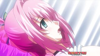 Big boobed, Anime Pornography female with pink hair is moaning from sheer elation while getting banged very rock-hard