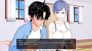 Horny ash-platinum-blonde is getting ripped up from the back and yelling from elation, because it perceives so good