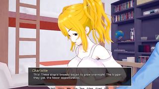 Horny ash-platinum-blonde is getting ripped up from the back and yelling from elation, because it perceives so good