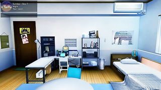 Anime Video - Chesty dark-skinned-haired with glasses is too ultra-super-naughty to hold back from ravaging any stud who stops by