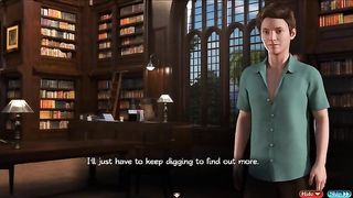 Astounding chocolate-colored-haired in a uber-sexy, red dress would like to ride a rock rock-rock-hard pinkish cigar (Cartoon Adult Game)