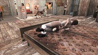 Anime BDSM Porno - Girls are roped up and being forced to spunk