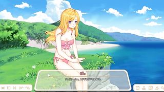 Tasty light-haired babe with immense, blue eyes is having fuck in the nature and luving it