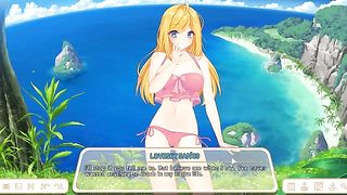 Tasty light-haired babe with immense, blue eyes is having fuck in the nature and luving it