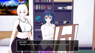 Hentai Games - Humungous breasted honeys are always in the mood for a quickie with some splendid guy