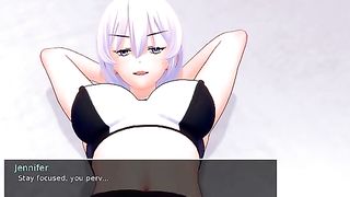 Hentai Games - Humungous breasted honeys are always in the mood for a quickie with some splendid guy