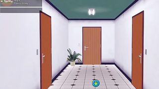 Pink haired babe with pigtails is in the mood to get banged, until she shoots a load