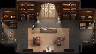 Big titted brunette from a video game needs a massage and a nice fuck, if possible