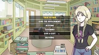 Blonde babe with braids can't wait to get her daily dose of fuck, until she cums