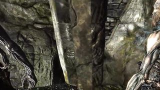 Violet is a big titted chick from a video game who often gets caught and fucked