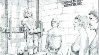 Amazing bondage and domination comics with sado and maso elements and mouth- watering scenes