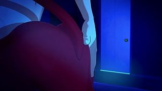 Mery the Succubus visits guys in the middle of the night and plays with their hard dicks