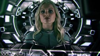 Captain Marvel Fucked by 2 Skrulls - AVN Award Winner - Wicked XXX Show