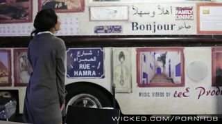 Wicked studio presents adult movie scene "Asa Akira got dick in a fast food van"