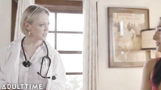 ADULTTIME presents Transfixed - Dee Williams Completes a Full Checkup while Sucking Khloe Kays Cock