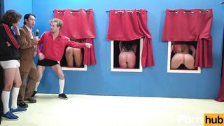 TV Porn Show with Super PornStars (gloryhole xxx show)