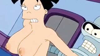 Cartoon xxx Series - BENDER Fucked Emmy (porn scene)