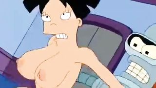 Cartoon xxx Series - BENDER Fucked Emmy (porn scene)