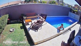 Gay Reality Show - Muscular Men at the Pool