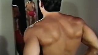 Retro Gay Movie Scene - FANTASIZE (1984) Mark Rebel maturbating