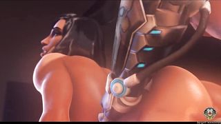 3D Sex Scene and Cum pusyy - Overwatch