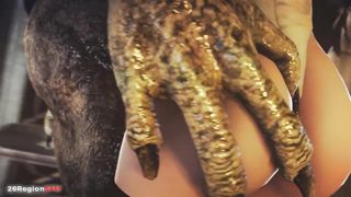 3d Monster Sex - Cartoon Series