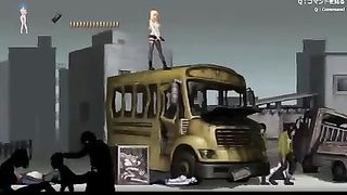 Hentai 2D Game - Parasite in CIty (all sex scenes)