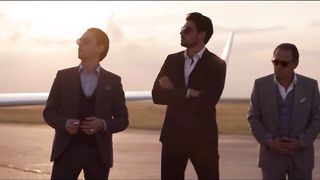 Shower and Airplane TV Scenes