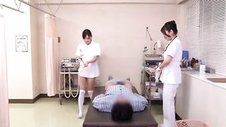 Asian Sperm Collector Show - Lusty Japanese Nurses
