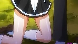 Busty Hentai babe is getting fucked in front of the camera and enjoying it a lot