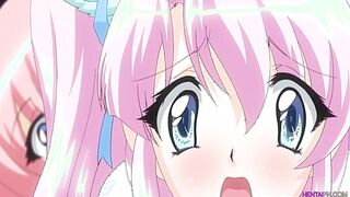 Busty Hentai babe is getting fucked in front of the camera and enjoying it a lot