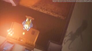 Big-Chested animation towheaded is bellowing from enjoyment while getting boinked the way she always dreamed