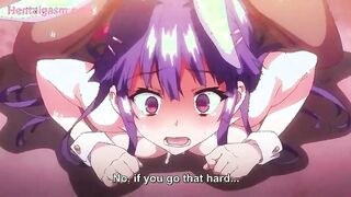 Anime Porn gals with meaty globes are groping against each other and getting tucked with stiff shafts