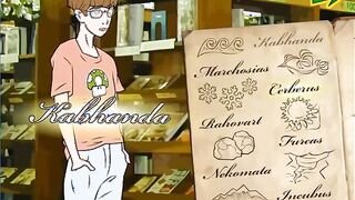 Toon honey is having hard-core hookup with a jaw-dropping dude or at least dreaming about it