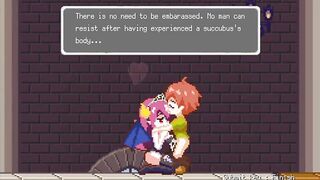 2D Porno. Supah Mamono sisters are having hookup even during the game