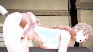 Animation honey is bellowing while having fuck with a marvelous