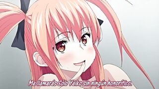 Toon stunner with enormous, rigid bosoms is using her deep facehole and raw poon to satiate men