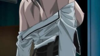 Hentai Busty Babe, firm tits is moaning frm pleasure while having hardcore sex