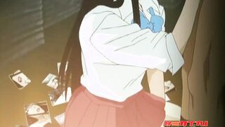 Anime Uncensored. Machiko Squeals As Her College Girl Tongues Her Bud Before Taking His Penis Deep In Her Vulva