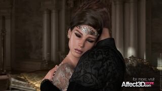 THREE DIMENSIONAL Toon GONZO. Dark Haired hair goddess bj cartoon