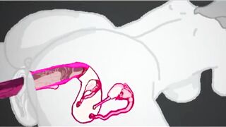 trouser snake so giant she cries out