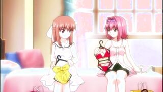 Two lesbian damsels have joy in the bathroom - Anime Pornography.hard-core