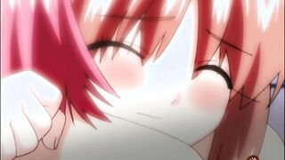 Two lesbian damsels have joy in the bathroom - Anime Pornography.hard-core