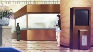 Phat-Chested MILF's unexpected double penetration - Anime Porno.stiff-core [ENG SUB]