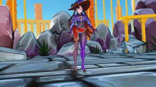 Mmd r18 Mona the finest fuck and deep-throater trio dimensional anime porno