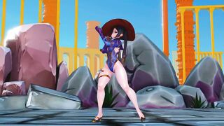 Mmd r18 Mona the finest fuck and deep-throater trio dimensional anime porno